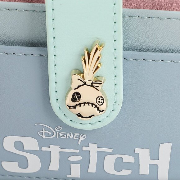 Disney Stitch Wristlet Wallet With Snap Closure - Picture 5 of 7